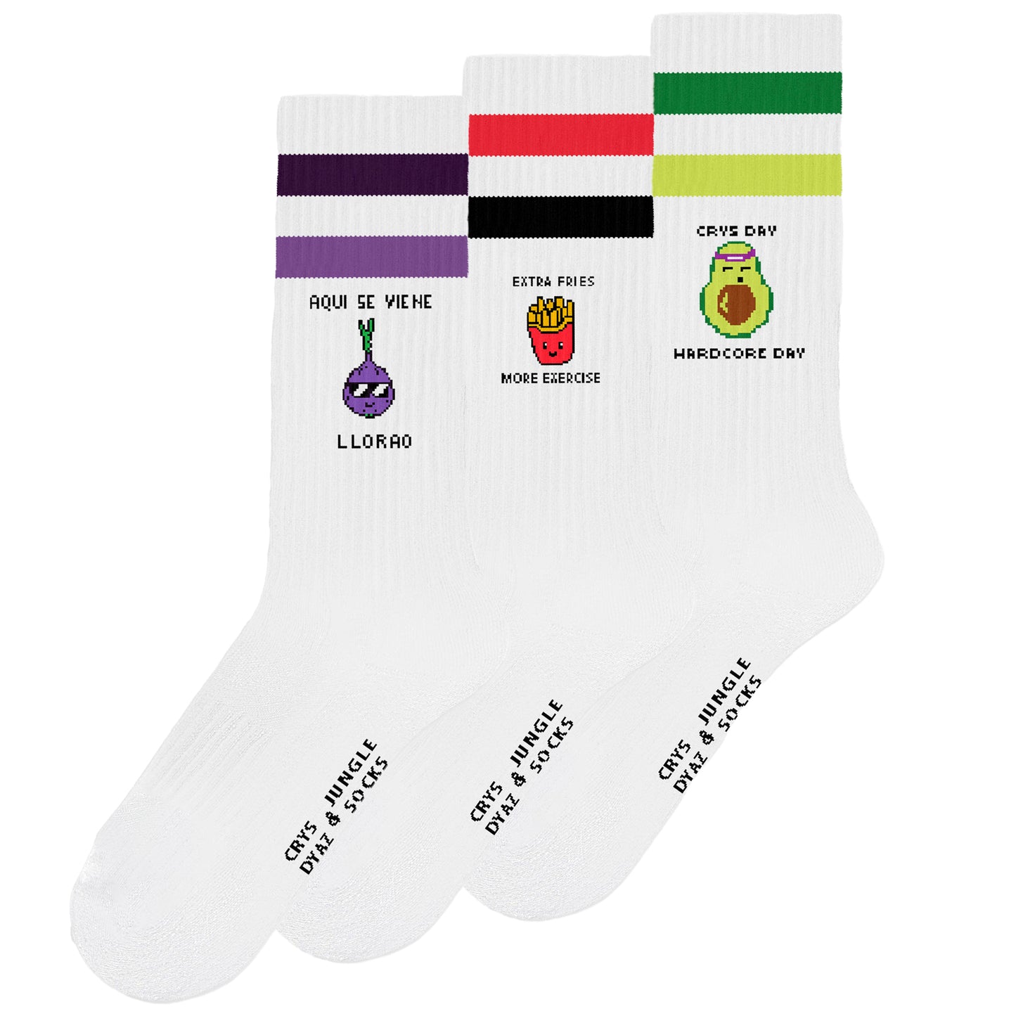 Pack 3 Chaussettes Cotton by Crys Dyaz