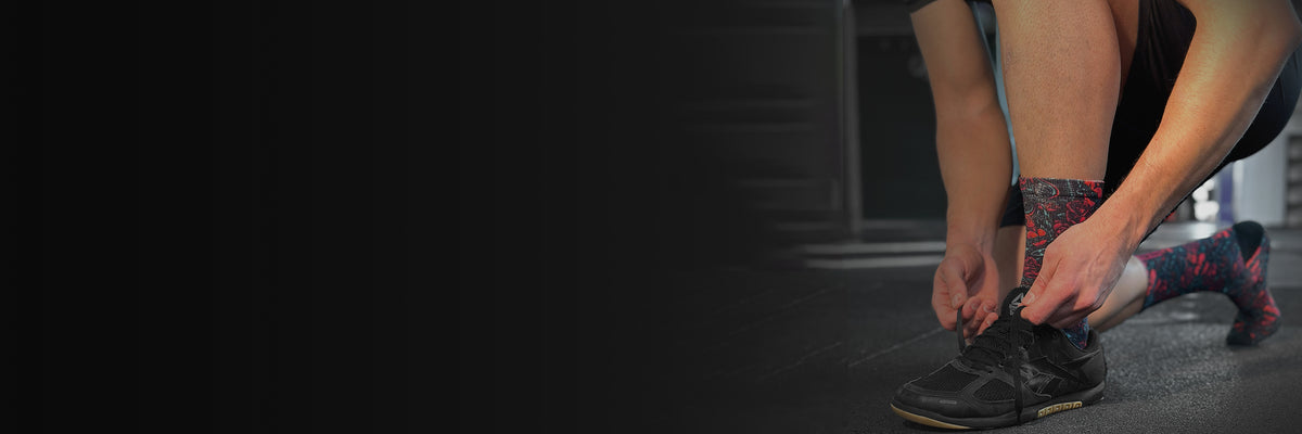 chaussettes crossfit colorées pour les entraînements et les compétitions