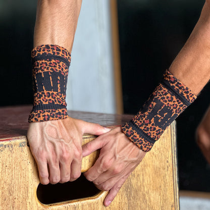 Bande de poignet léopard
